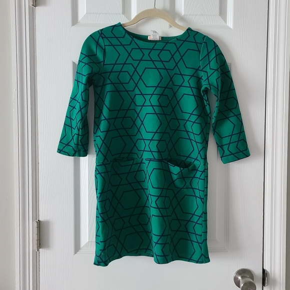 SALE!! Crewcuts Geometric Print Shift - Picture 1 of 3